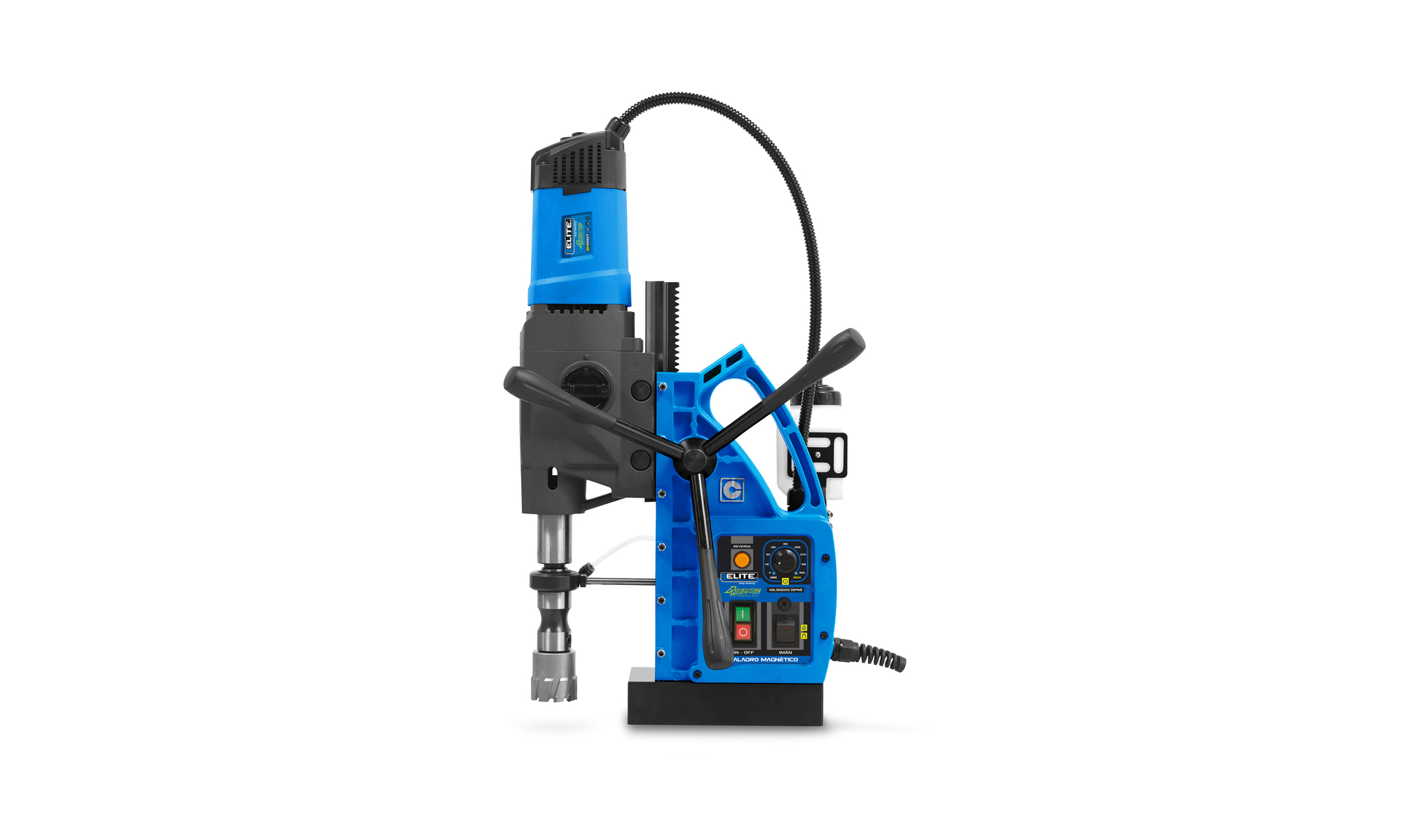 Taladro de base magnetica
